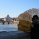 Blick zum Petersdom in Rom zu Silvester 2014