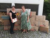 v.l.n.r.: Ivonne Lindemann (Mobile Sozialarbeiterin an der Schmellwitzer Oberschule) und Jacqueline Eckardt (Kinderschutzbeauftragte der Stadt Frankfurt/Oder)