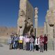 vor dem Tor aller Länder von Persepolis, einem von Irans UNESCO-Weltkulturerbestätten