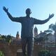 9 Meter hohe Nelson Mandela Statue in Pretoria, Südafrika