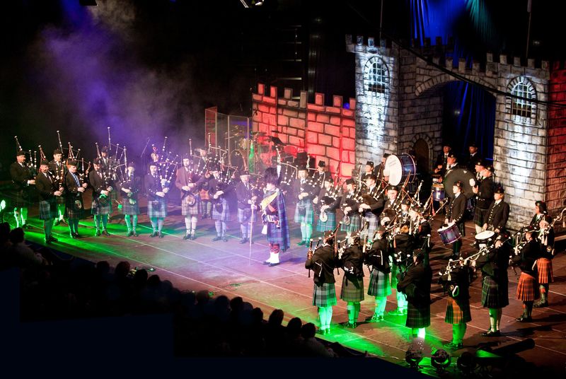 Schottische Musikparade in der Stadthalle Cottbus - © CMT-Administration