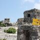 Tempel des Windes (Templo del Dios del Viento) Maya- Festung Tulum, Halbinsel Yucatan, Mexico
