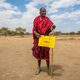 Masai Häuptling und Dorf-Bürgermeister Mr. Ngolui, Tansania