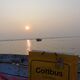 Varanasi, Sonnenaufgang über dem Ganges