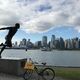 Fahrradtour im Standley Park in Vancouver