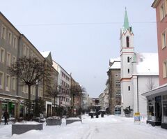 Spremberger Straße im Winter
