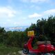 Blick auf die Kalksteinklippen rund um das Kap Drastis, Korfu