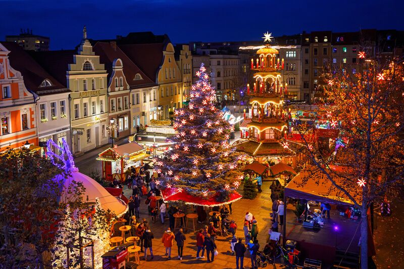 Weihnachtsmarkt der tausend Sterne Cottbus (Foto: Andreas Franke) - © CMT-Administration