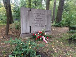 Grabstätte von Friedrich Rocha/Fryco Rocha auf dem Südfriedhof