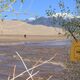 Blick auf die Sanddünen in Colorado